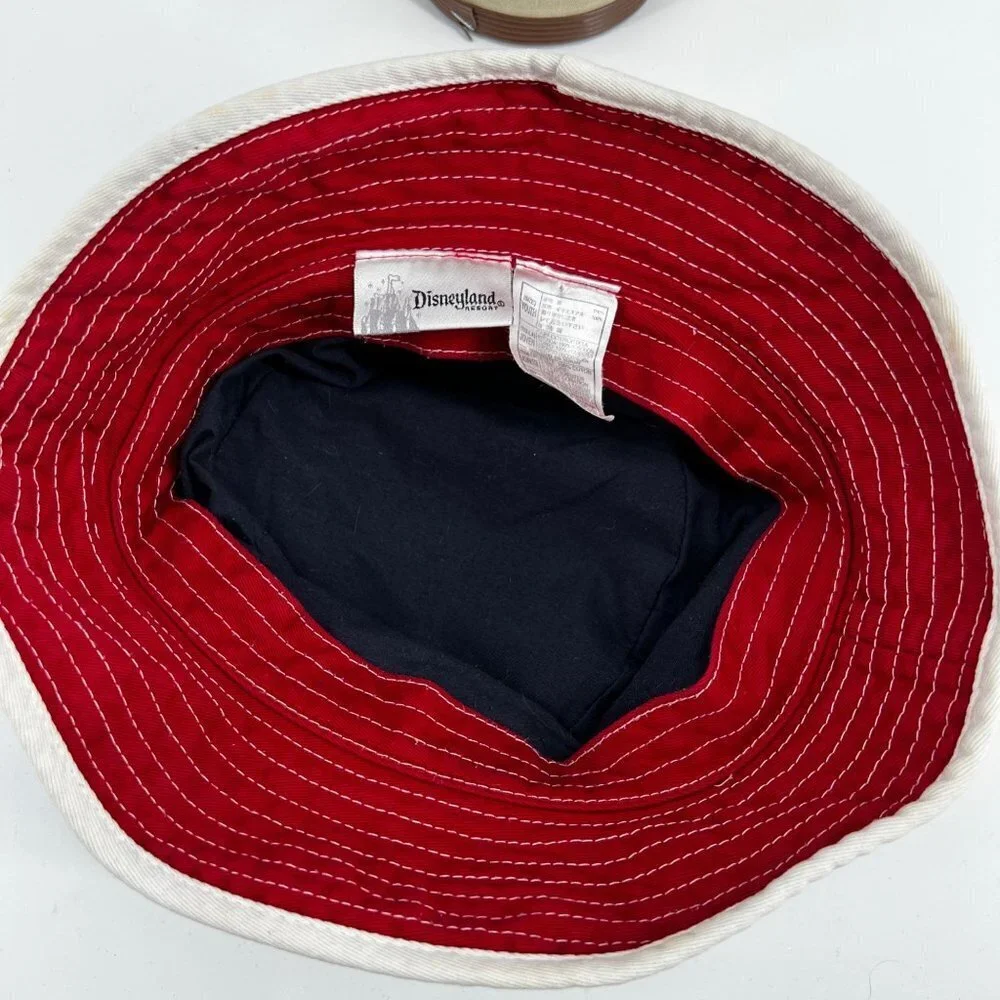 Disneyland Resort Bucket Hat Mickey‎ Mouse Navy Blue and Red Youth Size